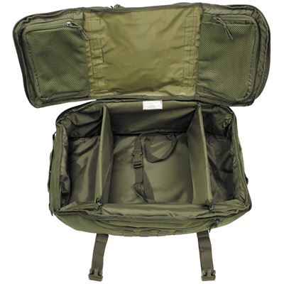 Sac combiné avec sac à dos TRAVEL MOLLE VERT MFH 30655B 4