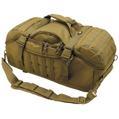 Sac combiné avec sac à dos TRAVEL MOLLE COYOTE