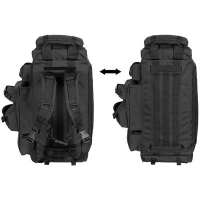 Sac/sac à dos Operation 70 l NOIR MFH 30660A 5