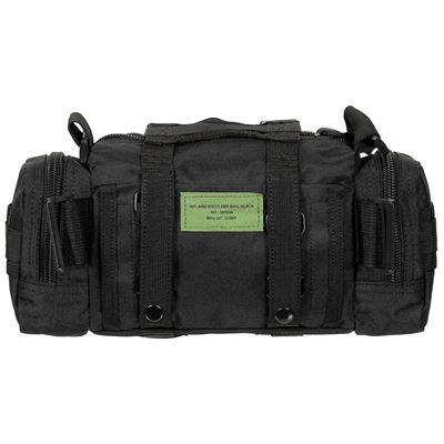 Sac à dos tactique multifonctionnel UNI avec sangle NOIR MFH 30703A 2