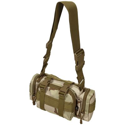 Sac à dos tactique multifonctionnel UNI avec sangle 3-COL DESERT MFH 30703Z 2