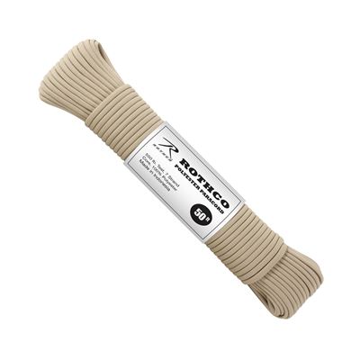 Cordon PARACORD polyester 550LB ø 4 mm / 15 m TAN