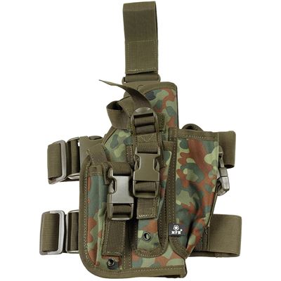 Étui pour pistolet et chargeurs, droit, FLECKTARN