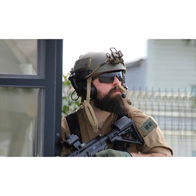 Lunettes de tir SABER ADVANCED, lot de 3 verres, monture VERTE WILEY X 308G-W 2