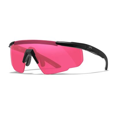Lunettes de tir SABER ADVANCED lot II de 3 verres, monture NOIRE WILEY X 309-W 2