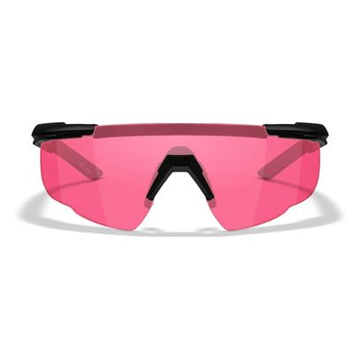 Lunettes de tir SABER ADVANCED lot II de 3 verres, monture NOIRE WILEY X 309-W 7