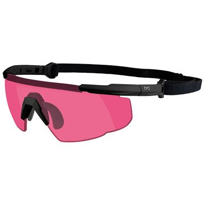 Lunettes de tir SABER ADVANCED lot II de 3 verres, monture NOIRE WILEY X 309-W 5