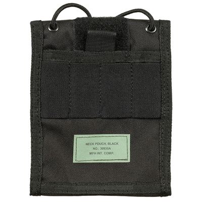 Portefeuille ID CASE avec cordon NOIR MFH 30930A 3