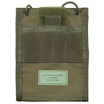 Portefeuille ID CASE avec cordon VERT MFH 30930B 3