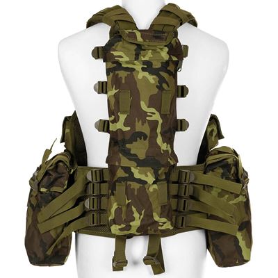 Gilet tactique à 12 poches modèle 95 forêt MFH 30993J 4
