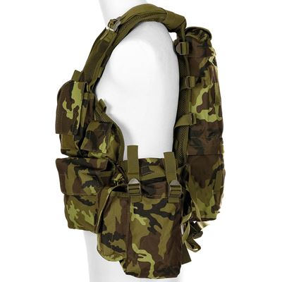 Gilet tactique à 12 poches modèle 95 forêt MFH 30993J 3