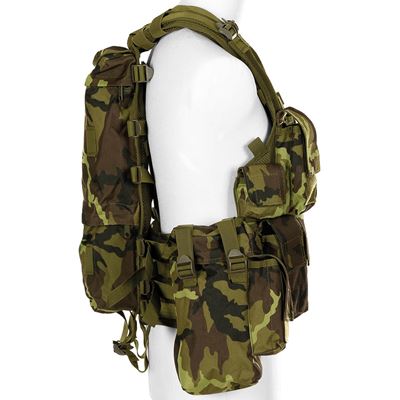 Gilet tactique à 12 poches modèle 95 forêt MFH 30993J 2
