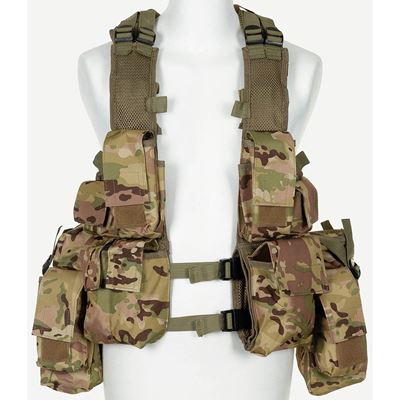 Gilet tactique à 12 poches OPERATION CAMO MFH 30993X 2