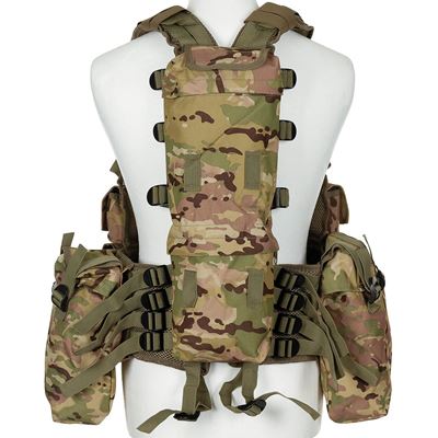 Gilet tactique à 12 poches OPERATION CAMO MFH 30993X 3