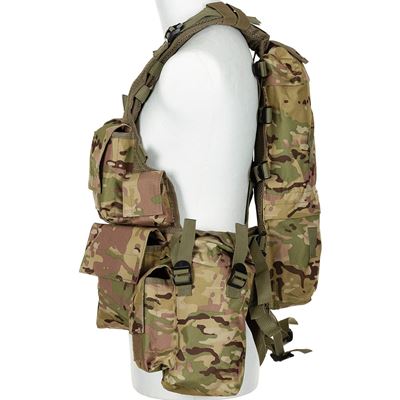 Gilet tactique à 12 poches OPERATION CAMO MFH 30993X 4