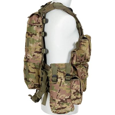 Gilet tactique à 12 poches OPERATION CAMO MFH 30993X 5