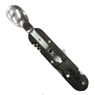 Couverts KOMBI 5 en 1 avec étui NOIR FOSCO 311009 4