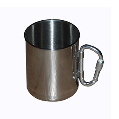 Tasse STAINLESS STEEL mousqueton pliable à vis