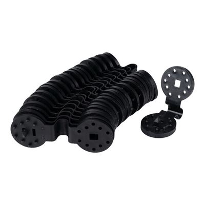 Attache pour bâche ronde, lot de 20 pièces