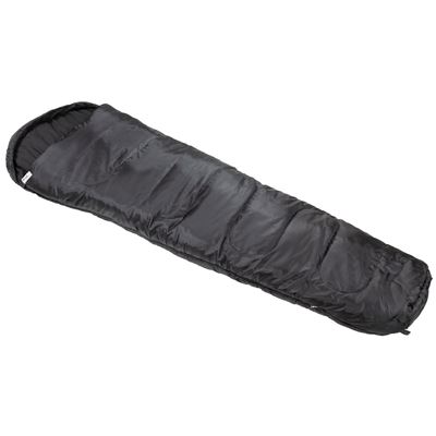 Sac de couchage momie double couche NOIR