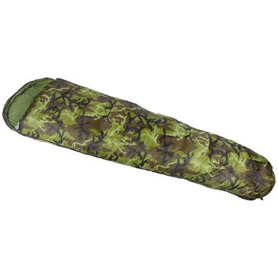 Sac de couchage momie double couche motif camouflage 95 forêt