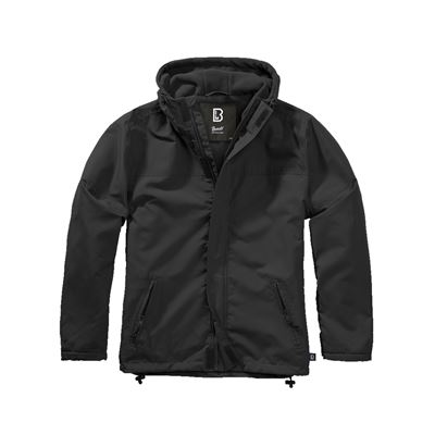 Veste coupe-vent FRONTZIP WINDBREAKER NOIRE