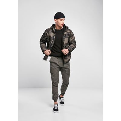 Veste coupe-vent FRONTZIP WINDBREAKER DARK CAMO BRANDIT 3167-4 2