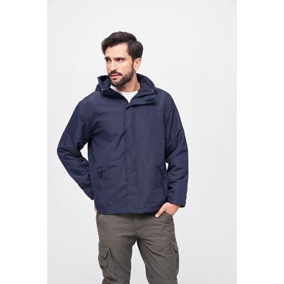 Veste coupe-vent FRONTZIP WINDBREAKER BLEUE BRANDIT 3167-8 3