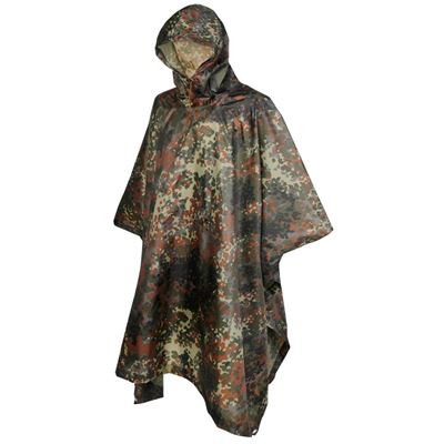 Poncho rip-stop avec housse FLECKTARN