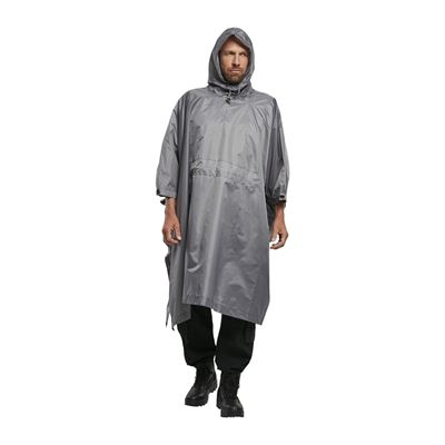 Poncho rip-stop avec housse GRIS BRANDIT 3169-5 2