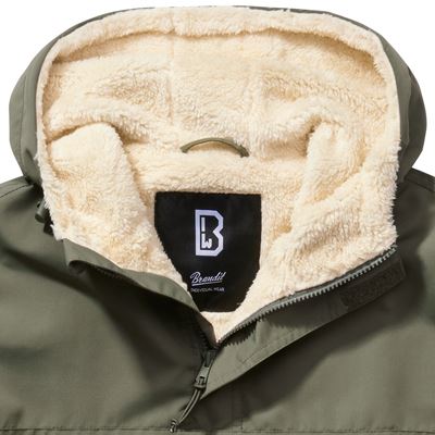 Veste WINDBREAKER SHERPA VERTE BRANDIT 3173-1 2