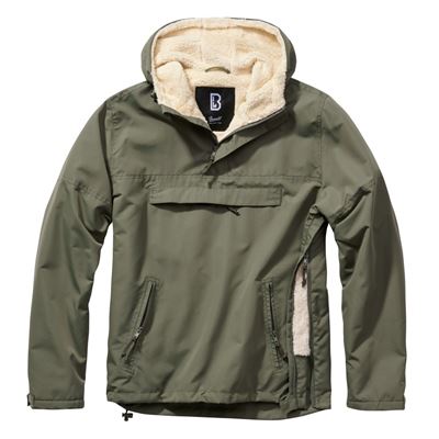 Veste WINDBREAKER SHERPA VERTE