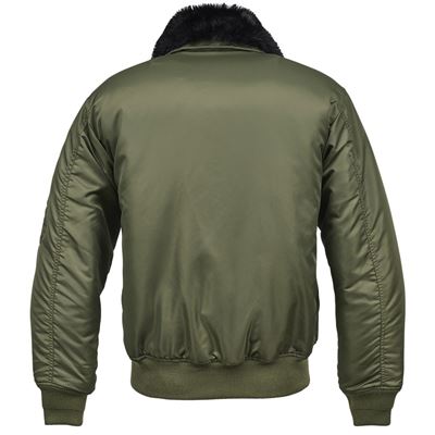 Veste MA2 avec col VERT BRANDIT 3175-1 4