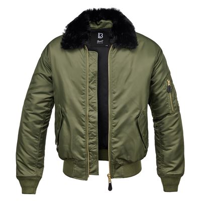 Veste MA2 avec col VERT