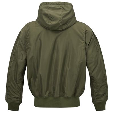 Veste pilote CWU isolante avec capuche VERTE BRANDIT 3188-1 7