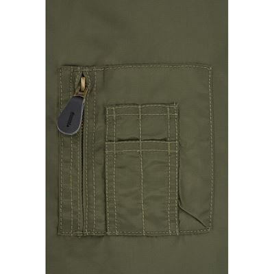 Veste pilote CWU isolante avec capuche VERTE BRANDIT 3188-1 6