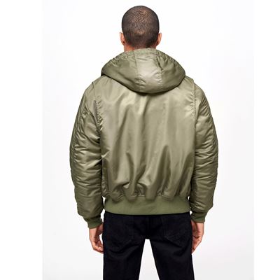 Veste pilote CWU isolante avec capuche VERTE BRANDIT 3188-1 2