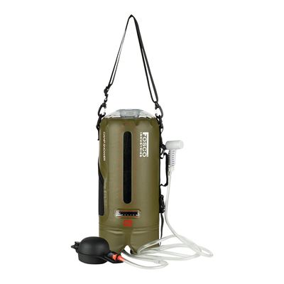 Douche solaire OUTDOOR 12 litres avec pompe VERTE