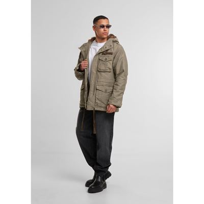 Veste d'hiver RESPITE VERTE BRANDIT 3195-15001 3