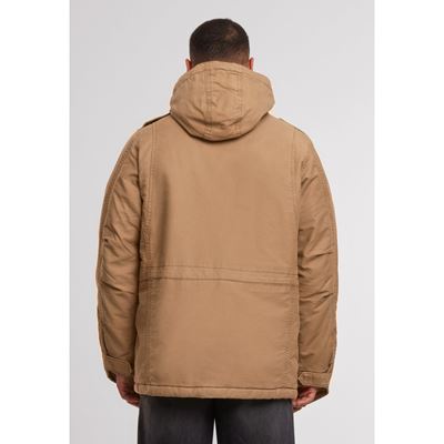 Veste d'hiver RESPITE CAMEL SABLE BRANDIT 3195-20070 5