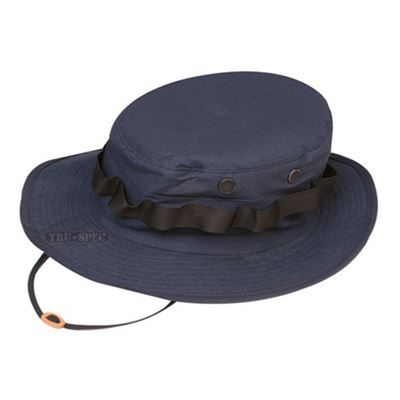 Chapeau BOONIE en coton BLEU