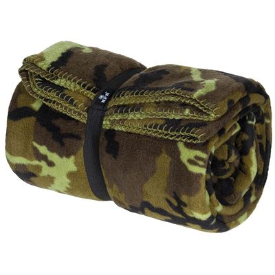 Couverture FLEECE 200 x 150 cm camouflage vz.95 Les MFH 32340J 2