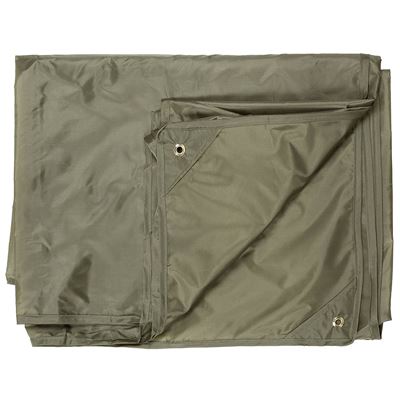 Bâche imperméable légère 5 x 6 m VERTE