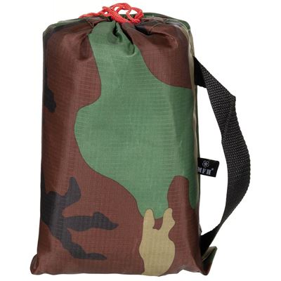 Bâche « TARP EXTREM » imperméable rip-stop 3 x 3 m US WOODLAND MFH 32440T 3