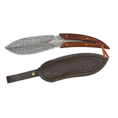 Couteau FEATHER avec étui