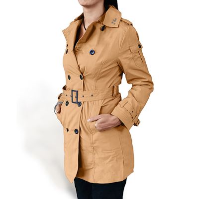 Manteau TRENCHCOAT femme MARRON SURPLUS 33-3502-05 4