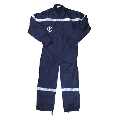 Combinaison MARINE NATIONALE avec bandes réfléchissantes BLEU