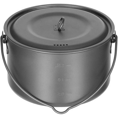 Casserole FOX avec couvercle 1,95 l large TITANE FOX Outdoor 33325 4