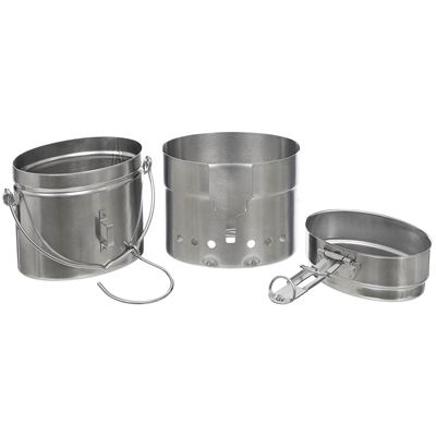 Set de cuisine SUÉDOIS /réchaud+réchaud/ type M40 INOX MFH 33330 2