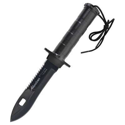 Couteau de survie à lame fixe DELUXE ADVENTURER NOIR ROTHCO 3335 2